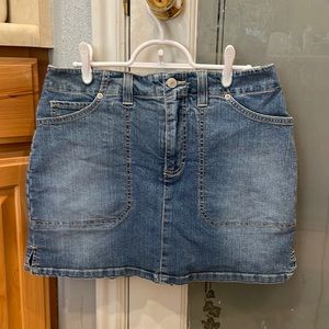 Denim Skort